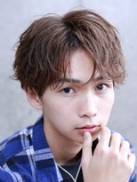 リロン 新宿(RIRON)&nbsp;【RIRON】メンズセンターパート×ニュアンスパーマ