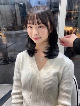 オブヘアージユウガオカ(Of HAIR Jiyugaoka) 【ミディアムレイヤー】