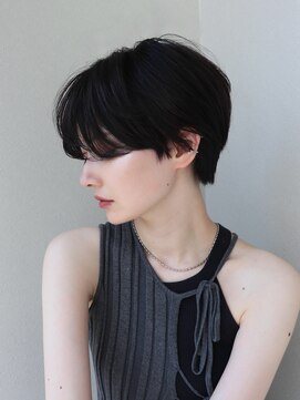 ノラ ギンザ(NORA GINZA) 韓国ショートマッシュ者ハンサムショートジェンダーレスショート