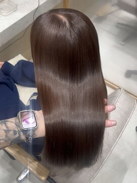 ジーナ サンシャイン通り池袋(Zina) 髪質改善 ショコラベージュ 透明感 ブリーチなし[mizuki]