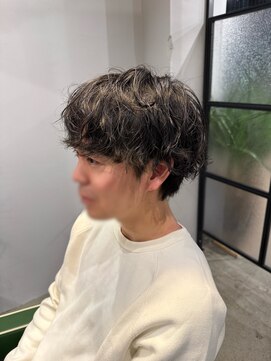 ガイ ラタン ウエスト(GUY lattan west) シャドウパーマ/MEN’S HAIR/波巻きツイストスパイラル/松戸駅