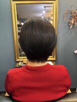 ユニコヘア(unico hair)&nbsp;オリーブグレージュ×ショートスタイル