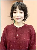 ボブ　パーマ　スパイラルパーマ　デジタルパーマ　ショート