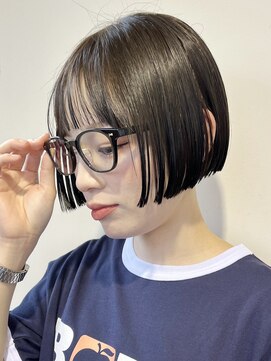 テクネ 天神大名(techne) 天神大名ショートボブショートカット大人ショートタッセルボブ