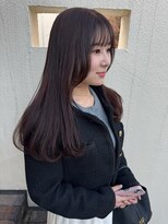 ビール 今泉店(BEER)&nbsp;【BEER 山崎雄太朗】柔らかく自然な髪質改善ストカールロング