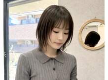 バートランド 白楽(Bertland)の雰囲気（白楽/白髪ぼかし/ショートボブ/髪質改善/縮毛矯正/白楽白髪染め）