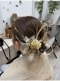 卒業式ヘア