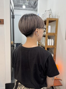 パープル 自由が丘(purple) ナチュラルショート/ミルクブラウン/ダークパープル[自由が丘]