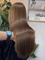 ルーチェ(Lu-che) 【圧倒的艶髪】髪質改善×ブリーチ無しミルクティーベージュ
