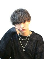 ブラック 横浜 ANNEX(BLUCK)&nbsp;メンズパーマフェザーパーマシャドウパーマニュアンスパーマ横浜