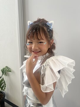 ルシエル(Luxiel) 62. 結婚式ヘアアレンジ/大人上品セットアップ/グレージュ