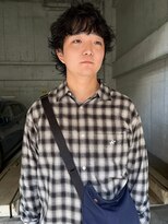 ヨハク 大阪梅田中崎町(yohaku)&nbsp;メンズカット＋ニュアンスパーマ