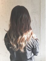 エイト 福岡天神店(EIGHT fukuoka)&nbsp;お客様スタイル_デザインカラー_グレージュ