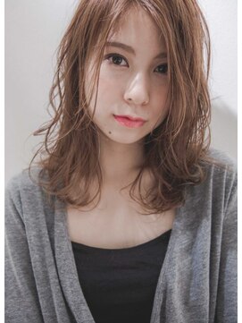 ヘアカラープラス 八千代台店 オトナ可愛い『くびれミディアム』