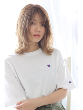 ヘアリゾート ブーケ(hair+resort bouquet) 【bouquet】抜け感ハイライト×くびれミディ