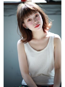 クロム バイ リエット(Chlom by Lietto) Chlom ブラウン切りっぱなしロブ 0364574337