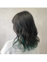 アジールヘア 東上野店(agir hair)&nbsp;インナーカラー/小顔ミディアム　(上野/東上野)