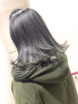 ヘアーメイク トレコローリ(hair make trecolori) 【trecolori 津田沼】オリーブアッシュ
