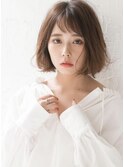 ゆるふわボブスタイル