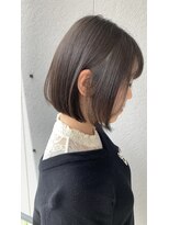 シェリムボート(Cherim boat)&nbsp;内巻き切りっぱなしボブ大人可愛い10代20代黒髪女子