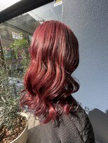 ゴートヘアタカツキ(GOAT hair) 赤ピンク系カラー