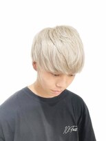 ホワイト 梅田(white)&nbsp;＊メンズウルフ＊ホワイトベージュ