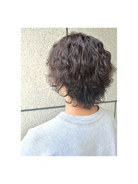 ヘアメイク マルナ 大通店(HAIR MAKE MALUNA) 伸ばしかけもオススメ！波巻きパーマ