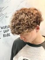 ワールドシップコウベ(WORLD SHIP KOBE)&nbsp;外国人風プードルパーマ