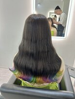 シェイロ(Cielro)&nbsp;グレーアッシュ×裾レインボー