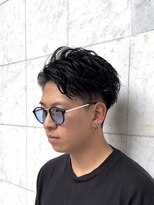 リンダ(LYNDA)&nbsp;メンズショート・スパイキーバック・ツイストスパイラルパーマ