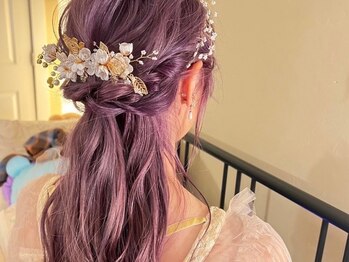 ハイマインド(HIGH MIND)の写真/お祭り/結婚式/イベントで写真映え♪崩れにくさで可愛さキープ◎華やかや無造作アレンジ、何でもお任せ！