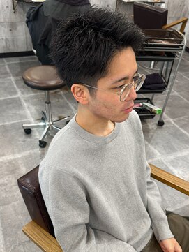 アムレヘアー(amule hair) 【amule hair】セットが楽！社会人短髪スッキリ刈り上げ