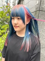 レコ 渋谷(LECO) ハイトーンペールピンクブルールーツカラー