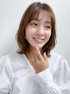 ロンド ロワール 門前仲町(Lond Loire) ボブショートボブ縮毛矯正ベージュグレージュ門前仲町