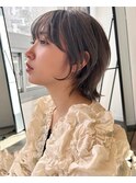 【志免】外はねレイヤーボブ/ベージュカラー☆山之内