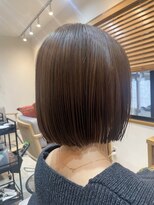 切りっぱなしボブ