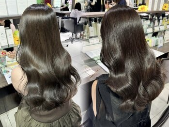 フォルテ ガーデン ヒルズ 静岡店(FORTE GARDEN HILLS)の写真/【静岡】ケラスターゼ・オリジナルプラチナトリートメントで髪質に合わせたオーダーメイドケア
