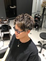 キング 枚方店(K!ng)&nbsp;縮毛矯正髪質改善ハイライトレイヤーカット枚方美容室エクステ