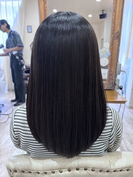 ラボヌールヘアーノーブル 新越谷店(La Bonheur hair noble) 極上髪質改善/美髪ストレート【美髪】【イメチェン】