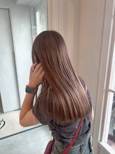 【初ブリーチにおすすめ】「柔らかいミルクブランジュ」【広島/ブリーチ/ハイトーン/ダブルカラー】