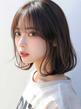 ムーン 仙台一番町店(OON) ハッシュカット/レイヤーボブ/カシスレッド/ピンクブラウン