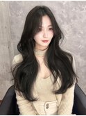 【くびれヘア】韓国ヘア　レイヤーカット
