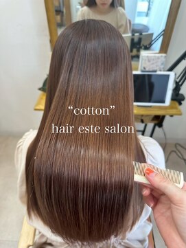コットン(cotton) 髪質改善カラーエステ