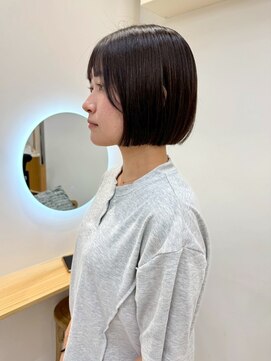 ハニー 町田(HONEY) ミニボブ/ミニマルボブ/ワンレン/おかっぱ/チャコールグレー