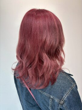 ピンクブラウン/ハイトーン/ブリーチ/ダブルカラー