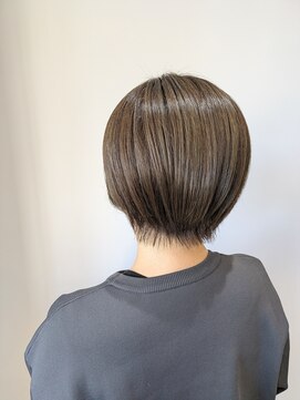 アヤラ オーガニックアンドスパ 東船橋店(AYALA) 【中村のぞみ】オリーブベージュ×ショート