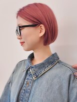 ディッセンバー 伊勢崎(December)&nbsp;切りっぱなしボブ/ミニボブ/丸くないボブ/ヘーゼルベージュ