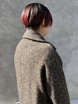 ウーム 清澄白河(uhm) 【清澄白河 半個室】刈り上げショート×レッド