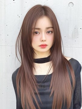 NYLON. 門田店【ナイロン】【8月1日オープン（予定）】 《NYLON.》韓国ハッシュカット×ブラウンベージュ