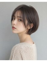 ナカナカ 東中野(naka.naka)&nbsp;大人可愛い丸みショートボブ